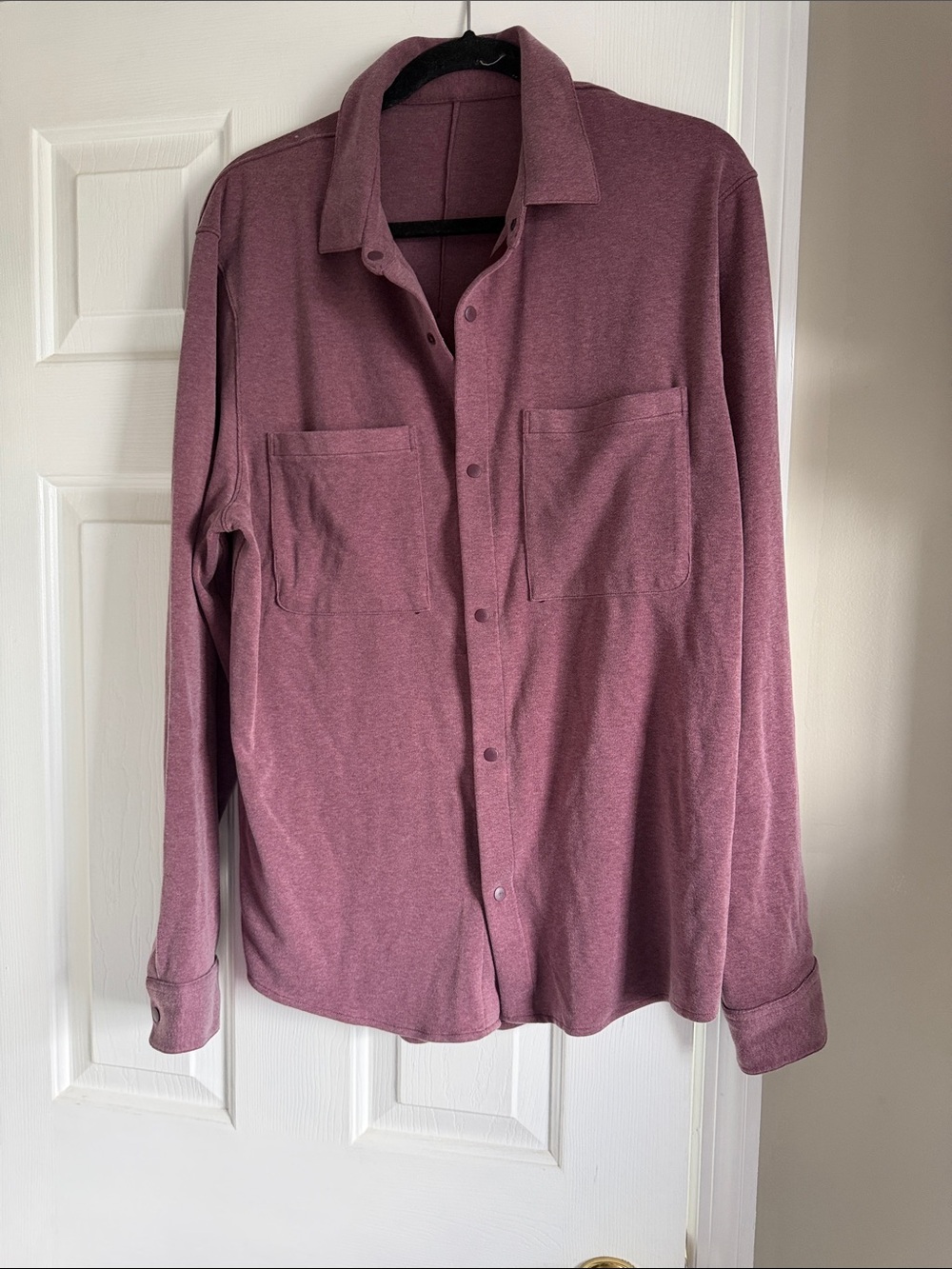 lululemon athletica Men's Shirt Jacket in Dusty Rose